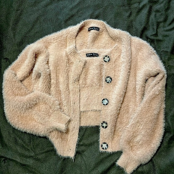 SHEIN Sweaters - Cardigan/Shirt Bundle
